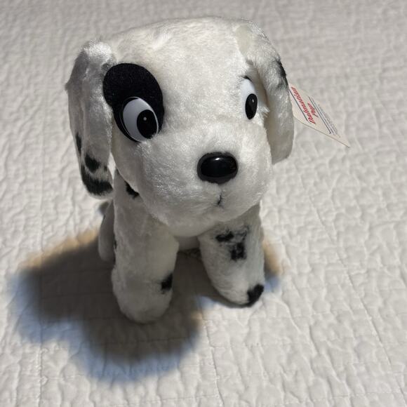 VTG 1980s Disney Plush Lot (5) Pinocchio Dumbo Bambi Lady 101 Dalmatians NWT - Picture 5 of 10